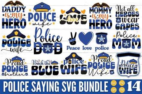 Police Thin Blue Line Svg Bundle Graphic By Designs Dark · Creative