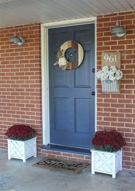 Inexpensive Curb Appeal For Our Ugly Brick Ranch Lovely Etc