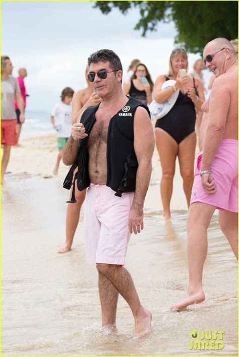 simon cowell goes shirtless yet again during vacation with his girlfriend and ex photo 3268923