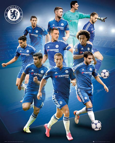 Darren walsh/chelsea fc via getty images. Chelsea FC - Players 15/16 - Mini-Poster - 40x50