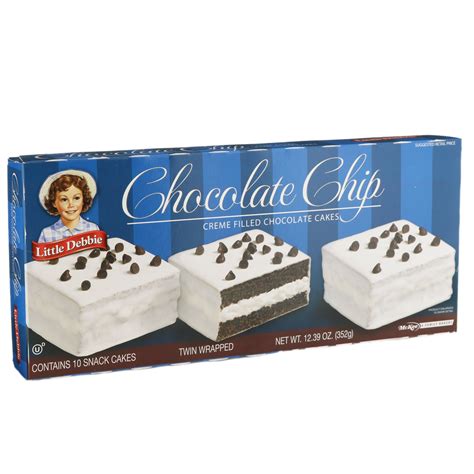 Little Debbie Chocolate Chip Cakes Shop Snack Cakes At H E B