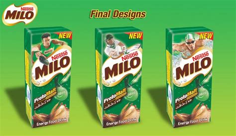 Nestle Milo Package Redesign Milo Nestle Food