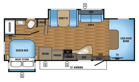 This floor plan style is available in budget to luxury price ranges. 2017 Greyhawk Class C Motorhome Floorplans & Prices ...