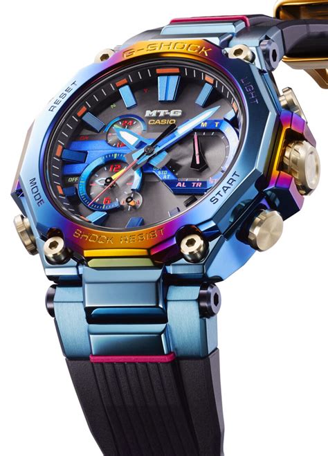 Casio Debuts Limited Edition G Shock Mt G Mtgb2000ph2a Blue Phoenix