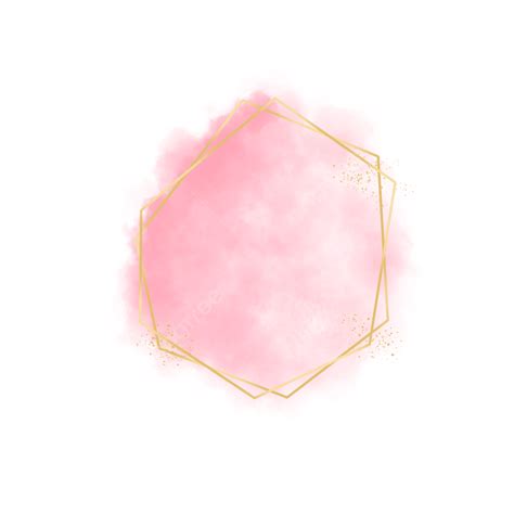 Pink Pastel Watercolor Png Image Luxury Pastel Pink Watercolor Gold