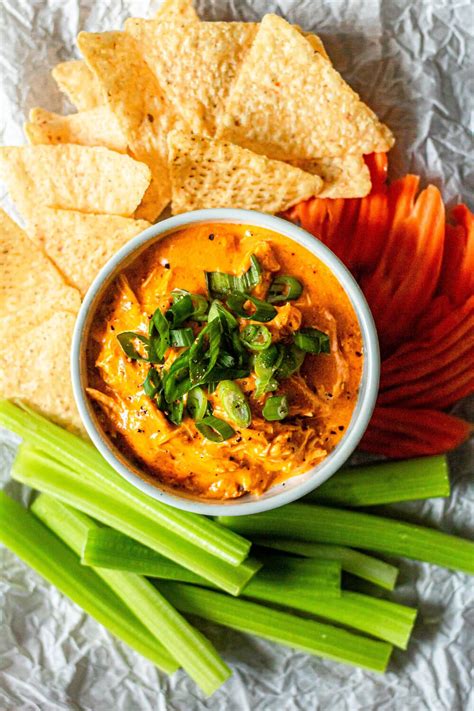 Dairy Free Buffalo Chicken Dip All The Healthy Things