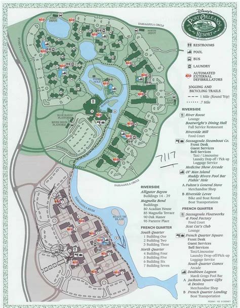 Map Of Disney Port Orleans Resort Daralynn Ketcham Disney Port