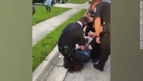 Video Captures Police Officer In Florida Kneeling On A Man S Neck During An Arrest CNN