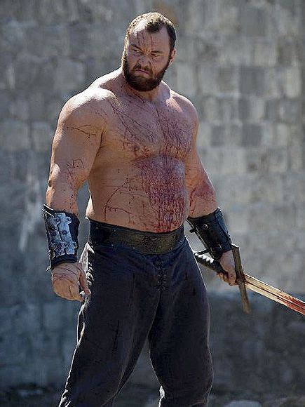 Game Of Thrones Mountain Actor Five Things To Know About Hafthor Bjornsson