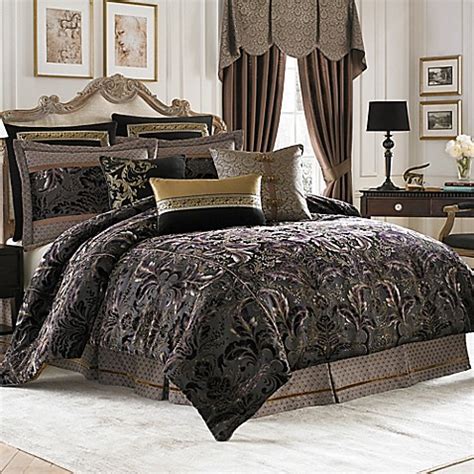 Lucerne full comforter set by croscill includes one full comforter 82 x 90, two standard pillow shams, and one bed skirt with 14 inch drop. Croscill® Couture Selena Reversible Comforter Set - Bed ...