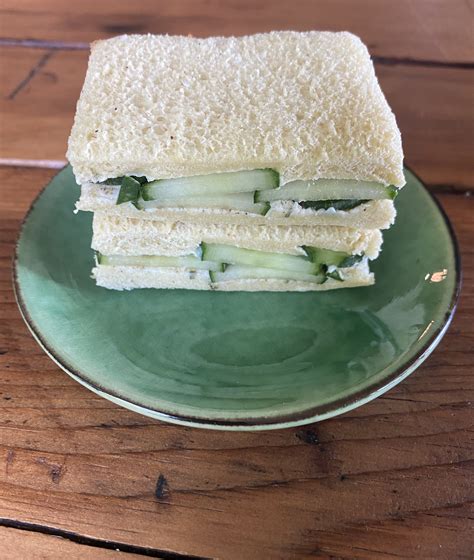 Simple English Cucumber Tea Sandwiches Kroul Farms