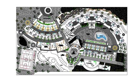 Hotel Floor Plan Dwg