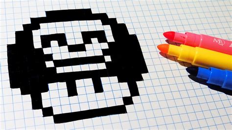 Voir plus d'idées sur le thème dessin pixel facile, dessin pixel. Halloween Pixel Art - How To Draw Skull Mushroom #pixelart ...