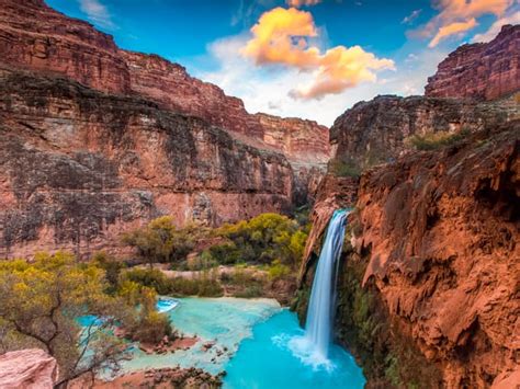 Havasu Falls Hiking Trips Where Is Havasu Falls How Do I Get There Aoa Adventures