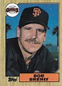 Bob Brenly 1987 Topps #125 San Francisco Giants Baseball Card