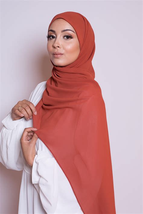 maxi hijab mousseline hijab