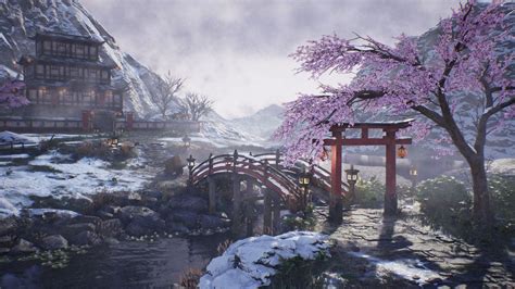 Japanese Village Wallpapers Wallpaper Cave