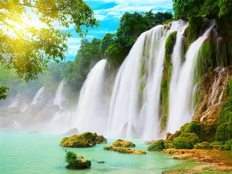 Красивые Водопады Фото Высокого Разрешения — New Freepikru