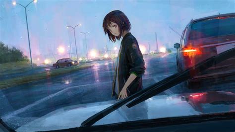 Rainy Day Anime Wallpapers Top Free Rainy Day Anime Backgrounds