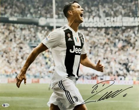 Cristiano Ronaldo Autographed Memorabilia Signed Photo Jersey