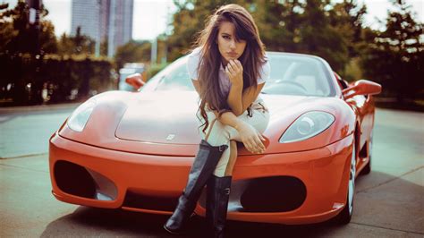 Carros Ferrari Para Mulher Com Laco Zepada