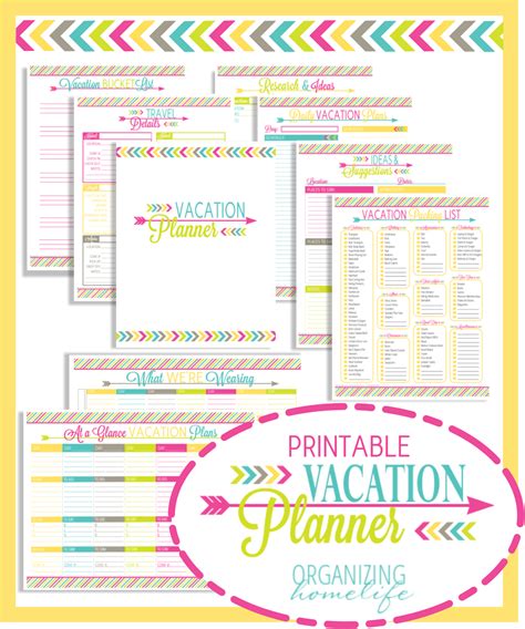 Usually, there are sections of the state where the market is opened some days in the week and this helps those who rely on fresh produces. Vacation Planning Printable Pack - Organizing Homelife