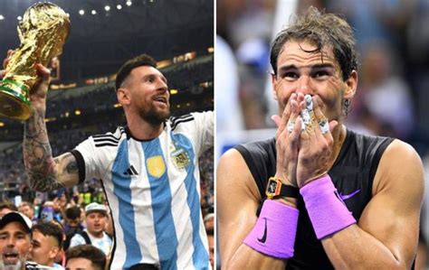 Deportes Rafael Nadal Confiesa Que Lionel Messi Lo Hizo Llorar Tras