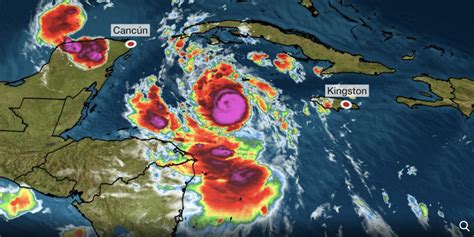 Hurricane Delta Rapidly Intensifies Into A Category Forecast To Strike Canc N Then U S Gulf