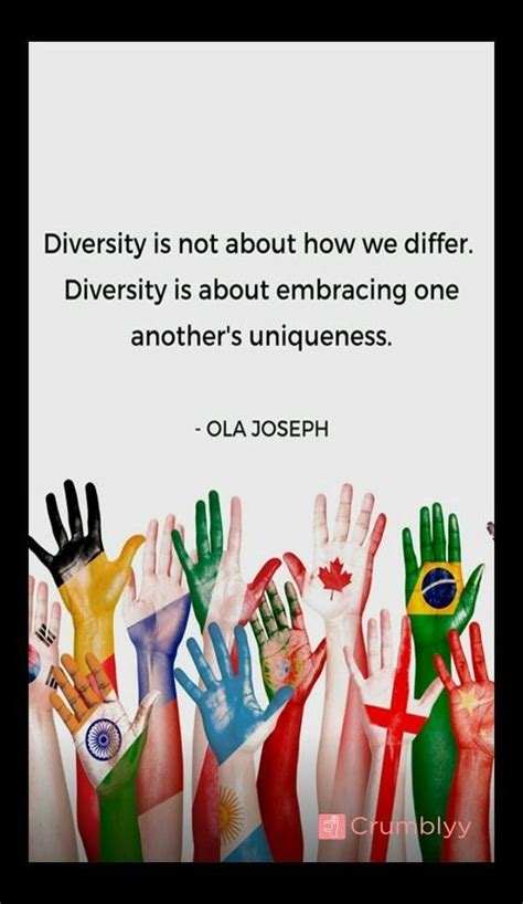 Pinterest Diversity Quotes Equality And Diversity Embracing Diversity