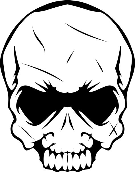 Head Skull Bones Skeleton Death Png Image Clip Art Skull Head Png