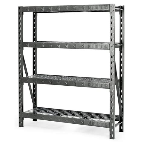 Metal Shelving For Garage Storage Shelves And Racks Units Systems Heavy