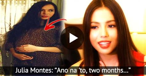 Julia Montes Finally Answers Pregnancy Rumors Ano Na To 2 Months Viral Portal News