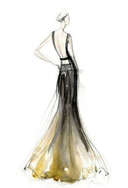 Fashion Illustration Watercolor Gowns Dresses 58 Best Ideas Fashion