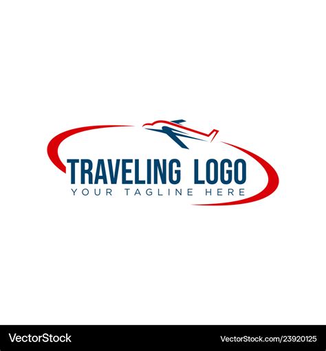 Logo Design For Tour And Travel Royalty Free Vector Image