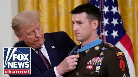 Trump Presents Medal Of Honor To Army Sergeant Major Thomas Payne Youtube