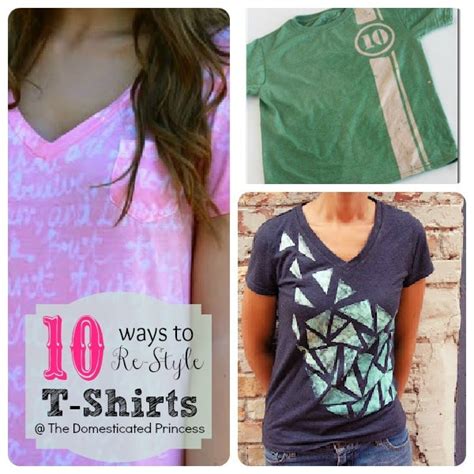 T Shirt Refashions 12 Great Ideas To Repurpose Your Old Shirt