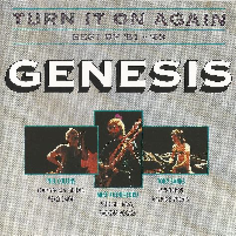 Turn It On Again Best Of 81 83 Cd 1991 Best Of Von Genesis