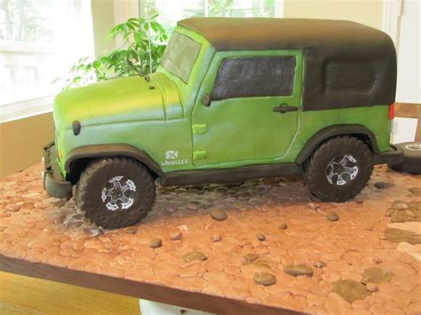 Jeep Cake Bmx Cake Jeep Cake 1st Birthday Cake For Girls First