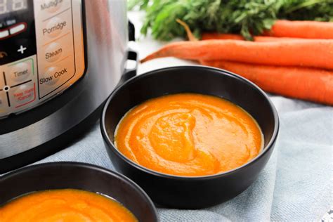 Delicious And Healthy This Instant Pot Carrot Soup Will Change The Way