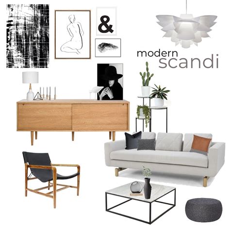 Modern Scandi Interior Design Mood Board By Danielleundzillo Scandi