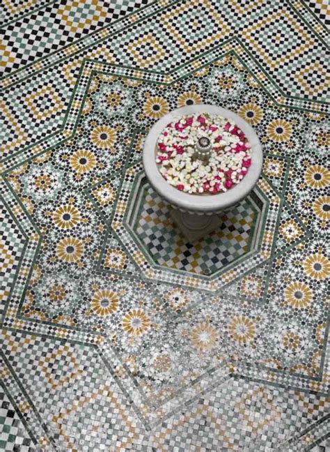Image Showing Moroccan Flooring Tiles From A Blog Post By