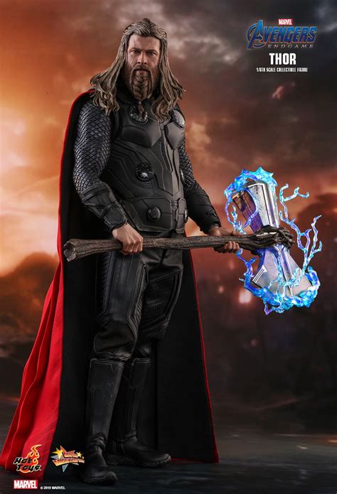 Summoning a rainstorm to melt frozen asgard. Thor (Avengers: Endgame) - 1/6 Scale Figure [Hot Toys ...