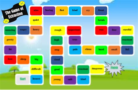 Solution Board Game On Synonyms And Antonyms Studypool