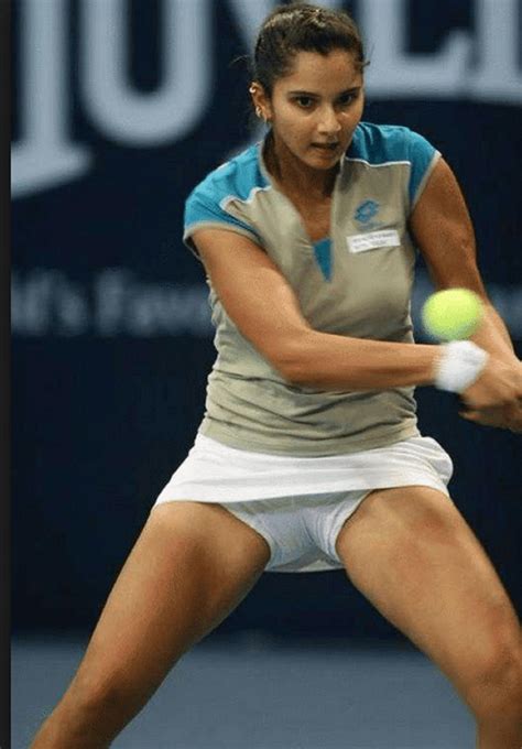 Sania Mirza Hot Pics On Tennis Court Erofound