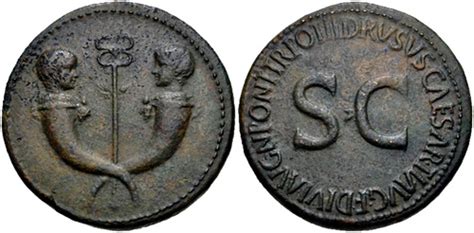 Tiberius Julius Caesar Nero Gemellus - CNG: eAuction 431. Tiberius & Germanicus Gemellus. AD 19-37/8 and 19-23