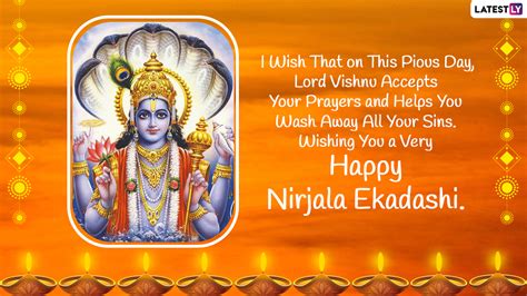 Happy Nirjala Ekadashi 2021 Wishes And Hd Images Whatsapp Messages Sms