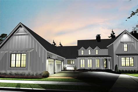 Roomy bedrooms, a jack and jill bath and large protected porches with outside kitchen. Farmhouse Home Plan - 4 Bedrms, 4 Baths - 2768 Sq Ft ...