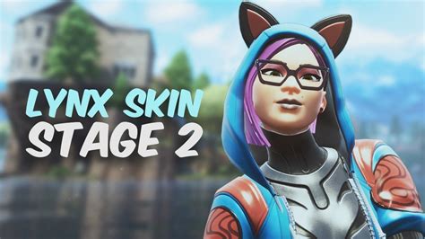 Lynx Skin Stage 2 Gameplay Fortnite Battle Royale Youtube