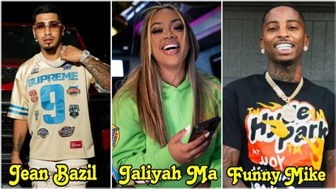 Jean Bazil Vs Jaliyah Ma Vs Funny Mike Lifestyle Comparison