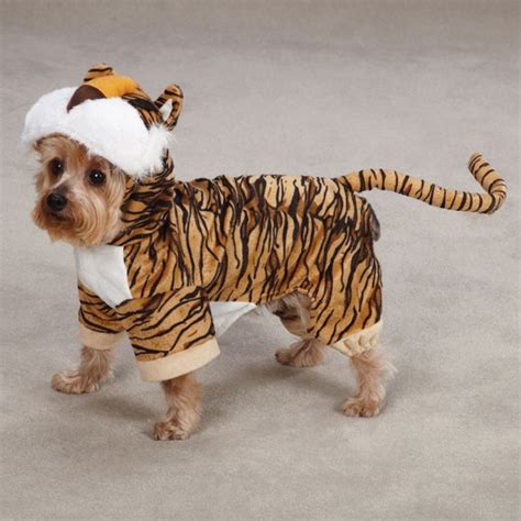 Jungle Tiger Costume Dog Costume Safe Dog Toys Cute Dog Clothes